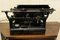 Máquina de escribir francesa vintage de Contin, años 40, Imagen 7