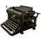 Máquina de escribir francesa vintage de Contin, años 40, Imagen 1