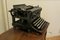 Máquina de escribir francesa vintage de Contin, años 40, Imagen 6