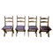 Antique Dining Chairs in Golden Oak, 1900, Set of 4 1