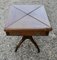 Antique Victorian Envelope Card Table with Gaming Wells, 1880 2