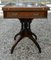 Antique Victorian Envelope Card Table with Gaming Wells, 1880 1
