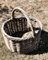 Large Antique French Wicker Bread Basket, 1900 3