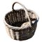 Large Antique French Wicker Bread Basket, 1900 1