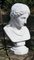 Artista preraffaellita, Grande busto di dama romana, 1920, Gesso, Immagine 2