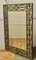 Large Margin Wall Mirror in Gilded Iron, 1930 3