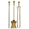 Fireside Tools in Brass, 1890s, Set of 3, Image 1