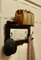 French Oak Coat and Hat Rack with Shelf and Mirror, 1900, Image 5