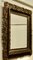 Large Antique Square Gilt Rococo Wall Mirror, 1800 3