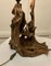 Folk Art Root Carved Table Lamp, 1930 7