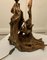 Folk Art Root Carved Table Lamp, 1930, Image 7