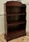 Bow Front Open Bookcase with Drawer, 1960 1