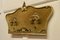 French Baroque Style Coat Hanger in Brass and Velvet, 1880, Image 3