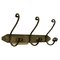 Hat and Coat Hooks in Polished Steel and Wrought Iron, 1960 1