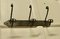 Hat and Coat Hooks in Polished Steel and Wrought Iron, 1960 5