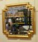Specchio grande Art Déco dorato, Francia, 1920, Immagine 4