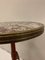 Cast Iron Bistro Table with Marble Top, 1900s, Image 4