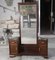 Corner Dressing Table with Mirror and Art Deco Marble Top, Italy, Image 1