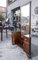 Tocador de esquina con espejo y tablero de mármol Art Déco, Italia, Imagen 3