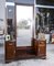 Corner Dressing Table with Mirror and Art Deco Marble Top, Italy 7