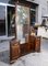 Corner Dressing Table with Mirror and Art Deco Marble Top, Italy 4