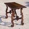 Goat-Shaped Side Table with Lyre-Shaped Feet in Solid Walnut 4