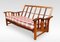 Walnut Arts and Crafts 2-Seat Settee, 1890s 7
