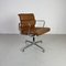 Hellbrauner Soft Pad Group Chair aus Leder von Herman Miller für Eames, 1960er 1