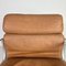 Hellbrauner Soft Pad Group Chair aus Leder von Herman Miller für Eames, 1960er 10