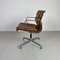 Groupe de Chaises en Cuir Marron Clair par Herman Miller pour Eames, 1960s 7