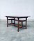 Patinated Wood Garden Table, 1970s 13