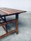Patinated Wood Garden Table, 1970s 8