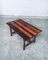 Gartentisch aus patiniertem Holz, 1970er 11