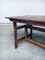 Patinated Wood Garden Table, 1970s 9