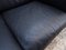 Schwarzes italienisches Vintage Ledersofa von Matteo Grassi 3