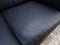 Vintage Italian Black Leather Sofa from Matteo Grassi 3