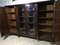 Empire Mahogany Bookcase Cabinets, 1970s, Set of 2, Image 17