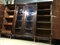 Empire Mahogany Bookcase Cabinets, 1970s, Set of 2, Image 30