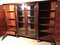 Empire Mahogany Bookcase Cabinets, 1970s, Set of 2 24
