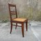 Oak Dining Chair with Cane Seat, France, 1950s 3