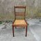 Oak Dining Chair with Cane Seat, France, 1950s 7