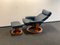 Fauteuil Stressless avec Ottomane par Orion Ekornes, 1990s, Set de 2 11