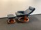 Stressless Armchair with Ottoman by Orion Ekornes, 1990s, Set of 2 11