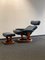 Fauteuil Stressless avec Ottomane par Orion Ekornes, 1990s, Set de 2 7