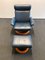 Fauteuil Stressless avec Ottomane par Orion Ekornes, 1990s, Set de 2 2