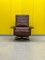 Fauteuil Relax Pivotant Vintage en Cuir, 1970s 15