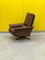 Vintage Leather Swivel Relax Armchair, 1970s 6