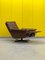 Vintage Leather Swivel Relax Armchair, 1970s, Image 11