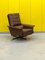 Vintage Leather Swivel Relax Armchair, 1970s 12