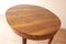 Vintage Dining Table and Walnut Chairs, Set of 7, Image 10